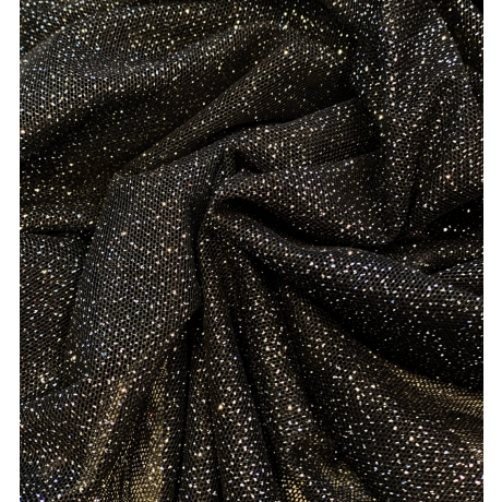 Siatka All Glitter Black